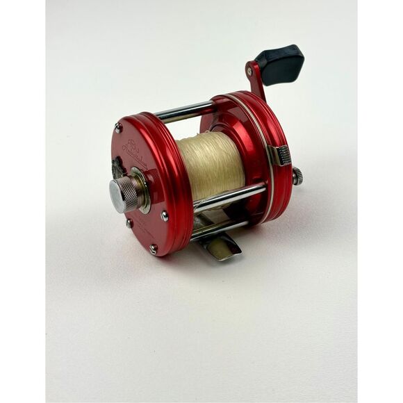 Vintage Rare Early Abu Ambassadeur No. 5000 Fishing Reel Sweden & Leather Case E - Picture 7 of 15